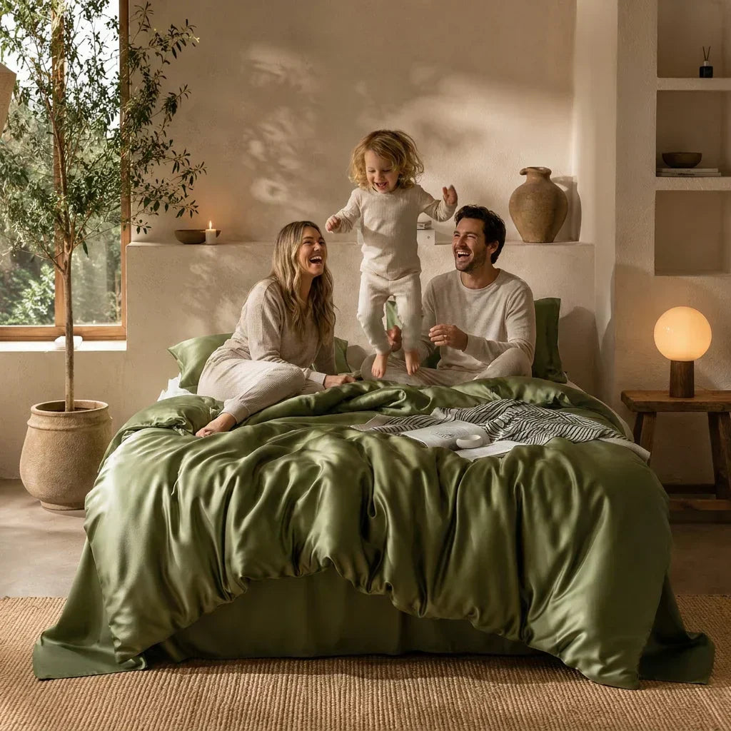 Sensitive Skin and Sleep: How to Choose the Right Bedding Fabric Image