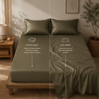 100% TENCEL™ Lyocell Cooling Flat Sheet