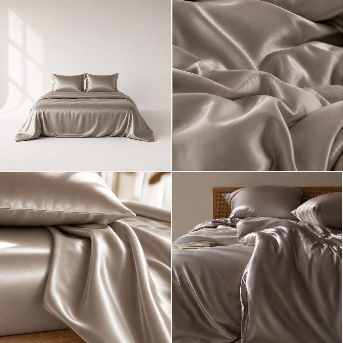 Bedding Set Gris Roche