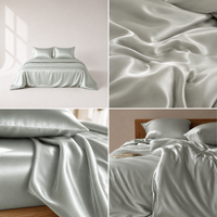Bedding Set Gris Voile de Nuage